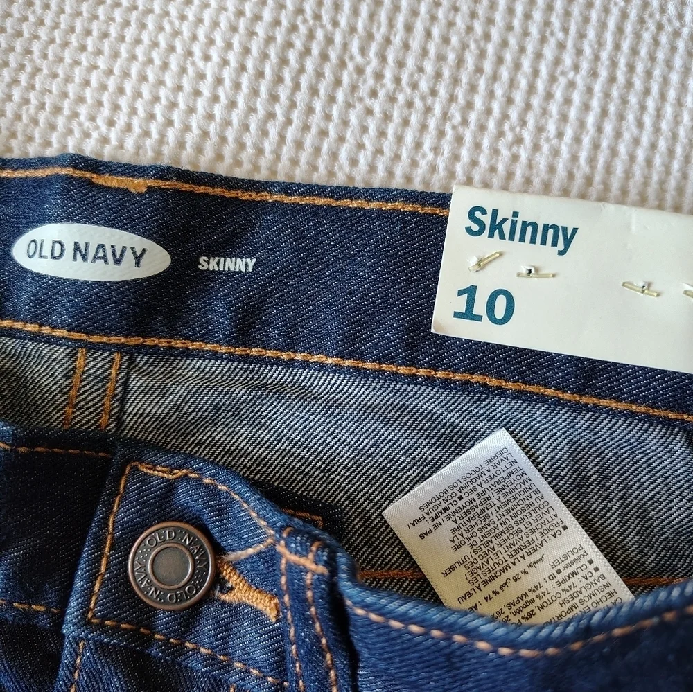 Old Navy Skinny Classic Blue Jeans Size 10
